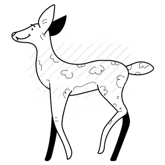 doe, deer, animal, wildlife, zoo, mammal